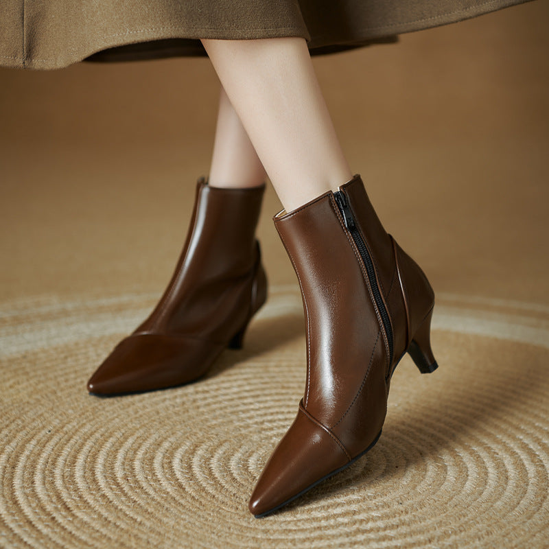 Rhonda | Leather Boots