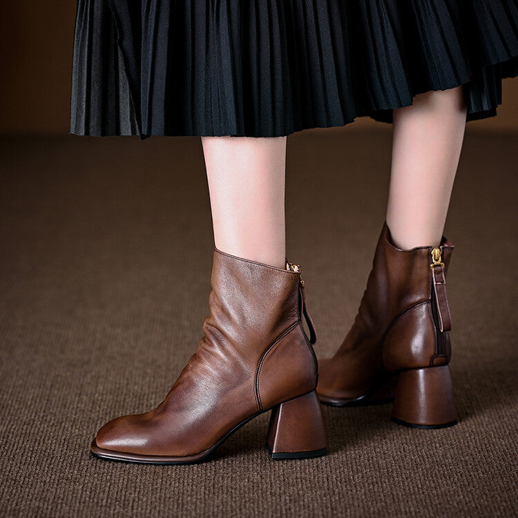 Kathryn | Leather Boots