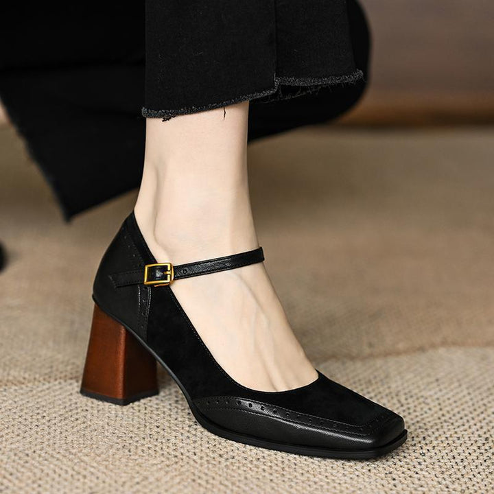 Lior Leather Heels