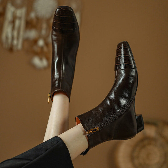 Christine | Leather Boots