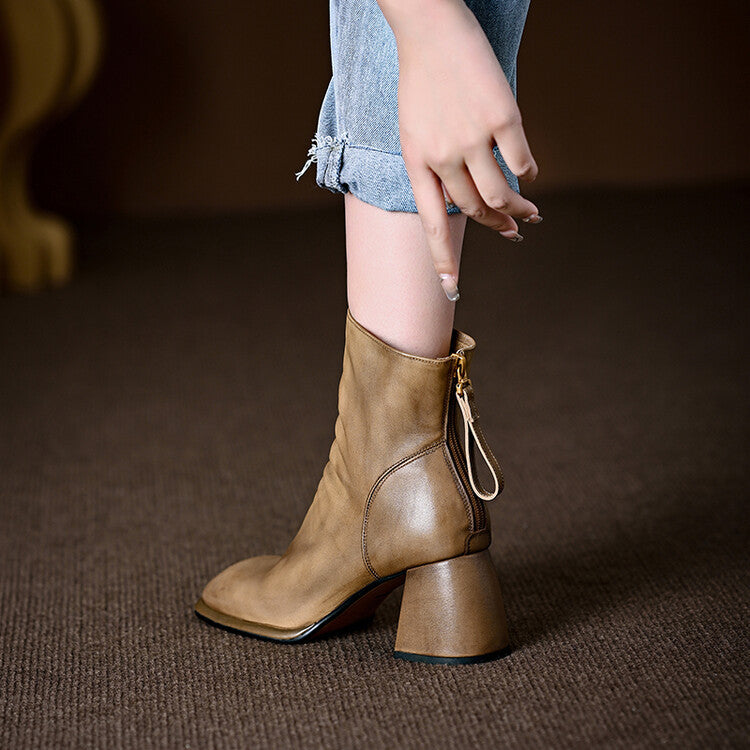Kathryn | Leather Boots
