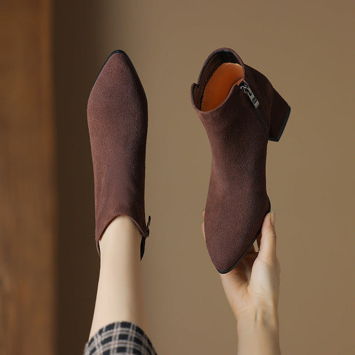 Trish | Suede Boots