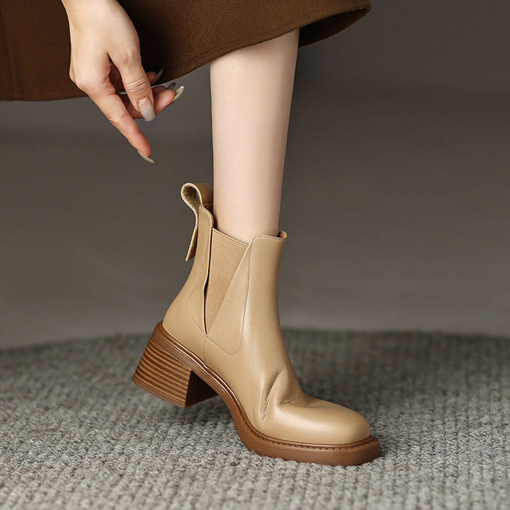 Yvonne | Leather Boots