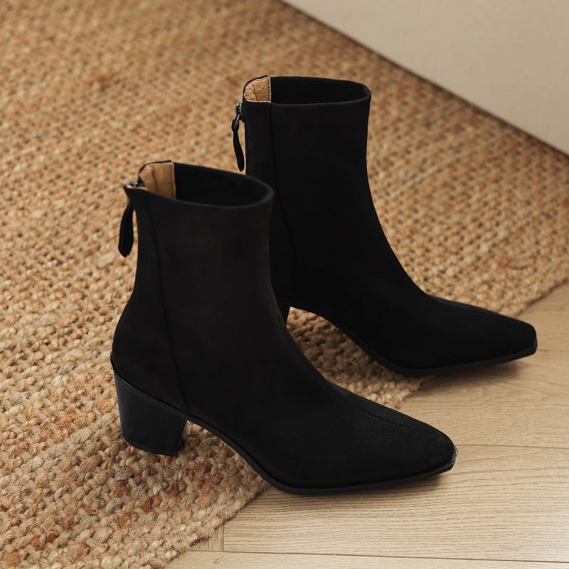 Coralie | Suede Boots