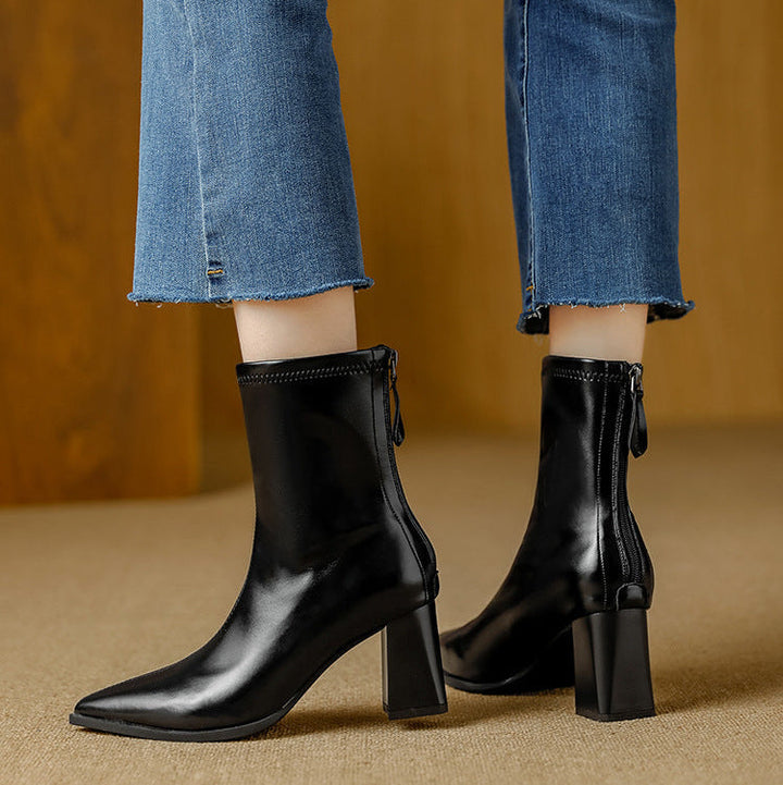 Pamela | Leather Boots