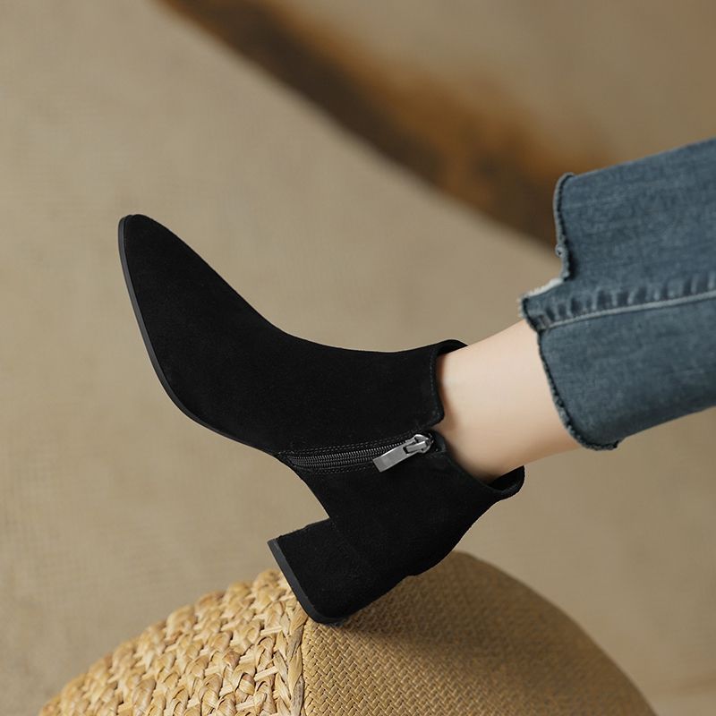 Trish | Suede Boots