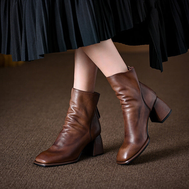 Kathryn | Leather Boots