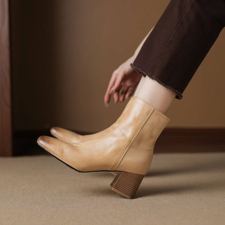 Bernadette | Leather Boots