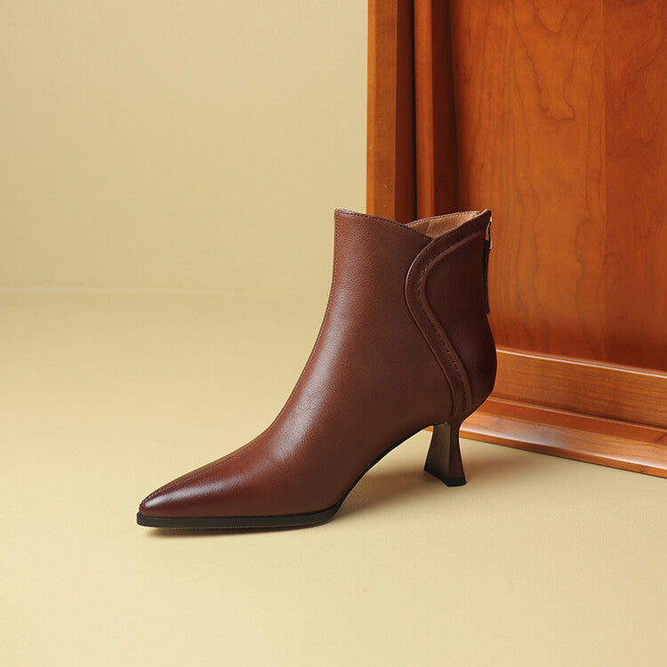 Noelene | Leather Boots