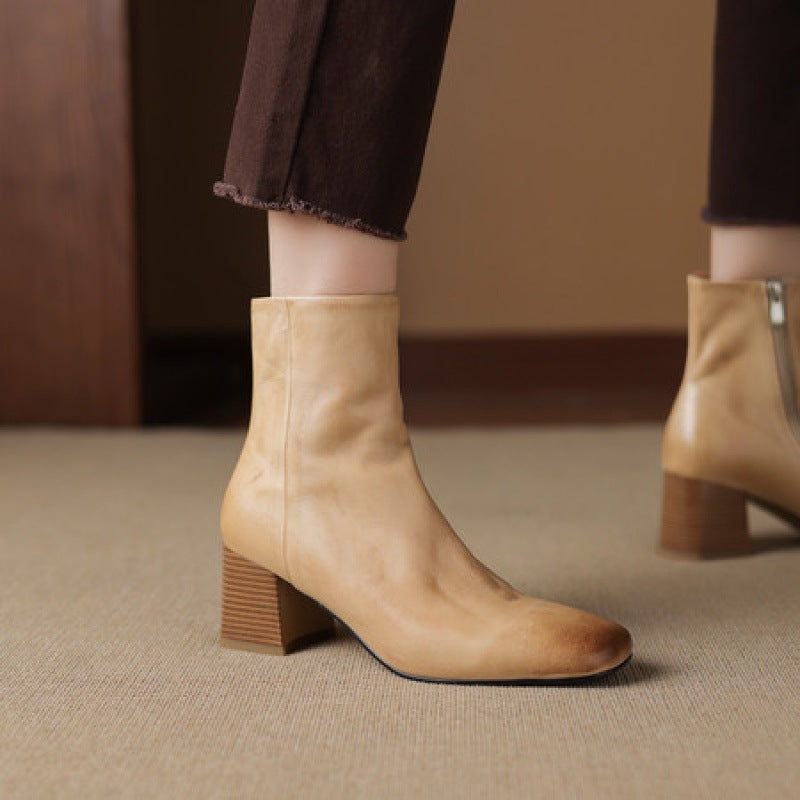 Bernadette | Leather Boots