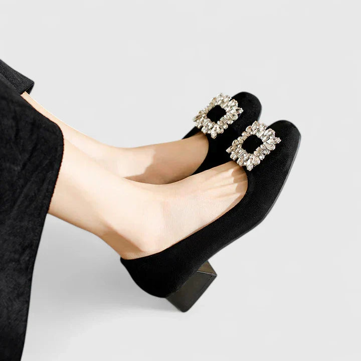 Low-Heel Padded Sole Loafers