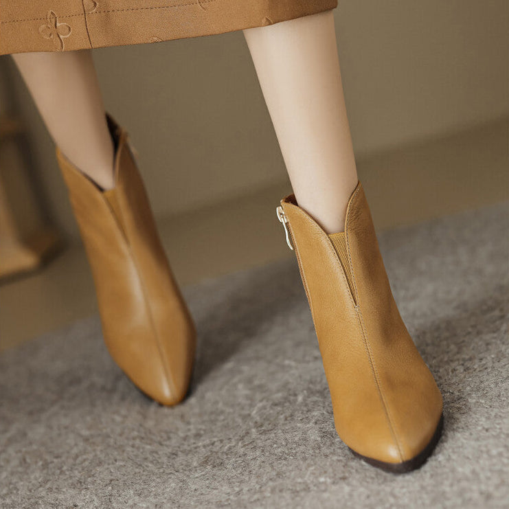 Catherine | Leather Boots