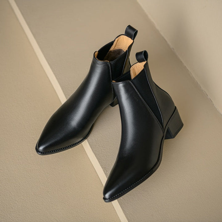 Helen | Leather Boots