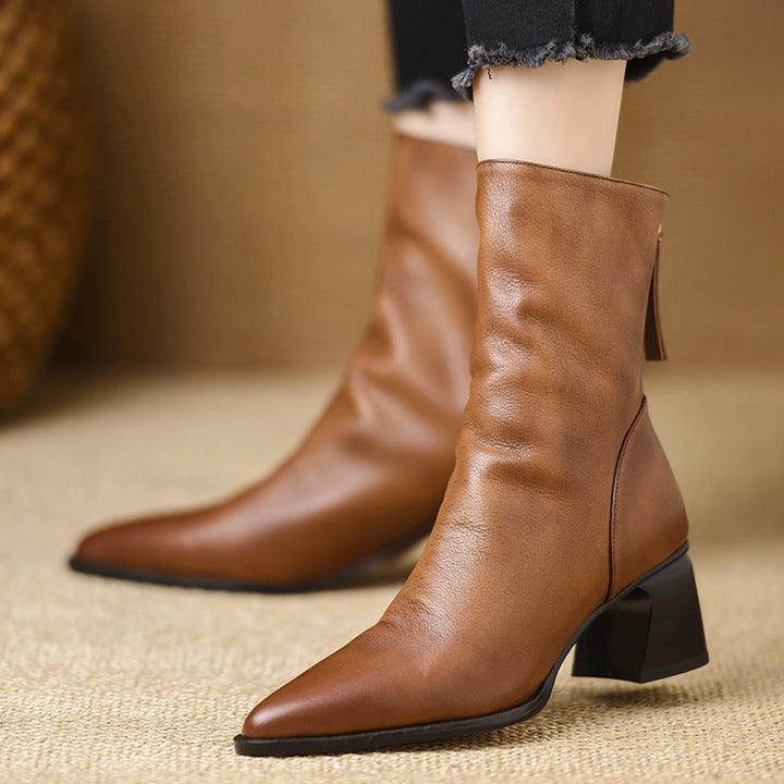 Julie | Leather Boots