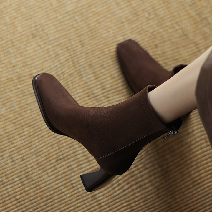 Denise | Suede Boots
