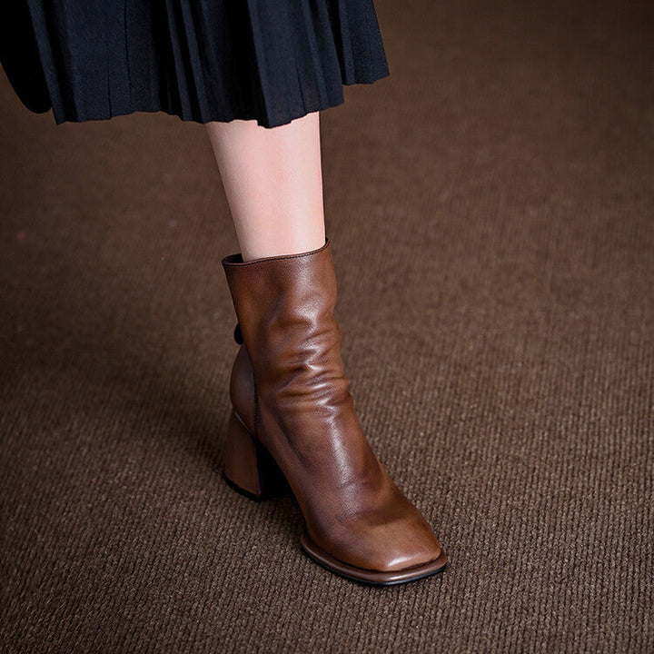 Kathryn | Leather Boots