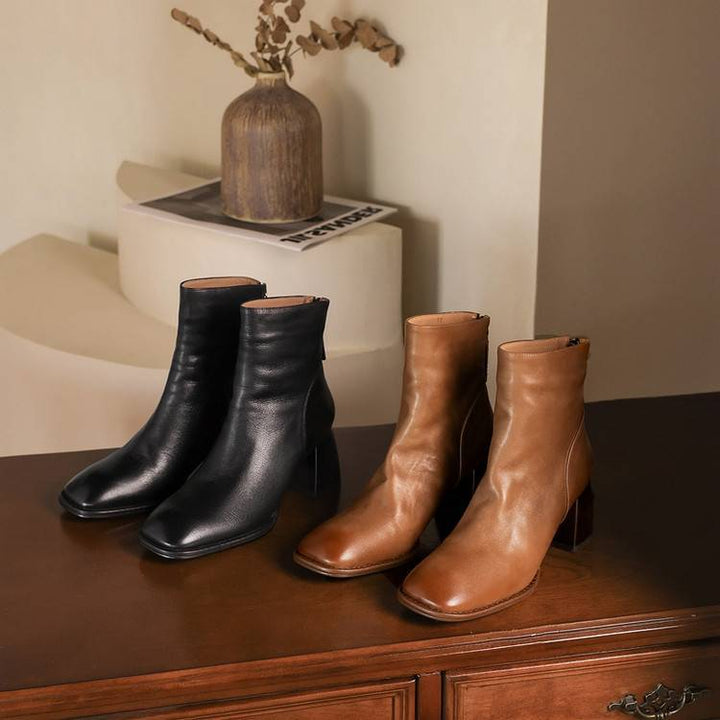 Maree | Leather Boots