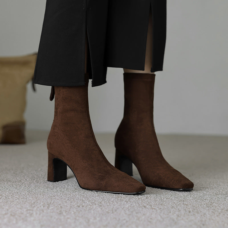 Carolyn | Suede Boots