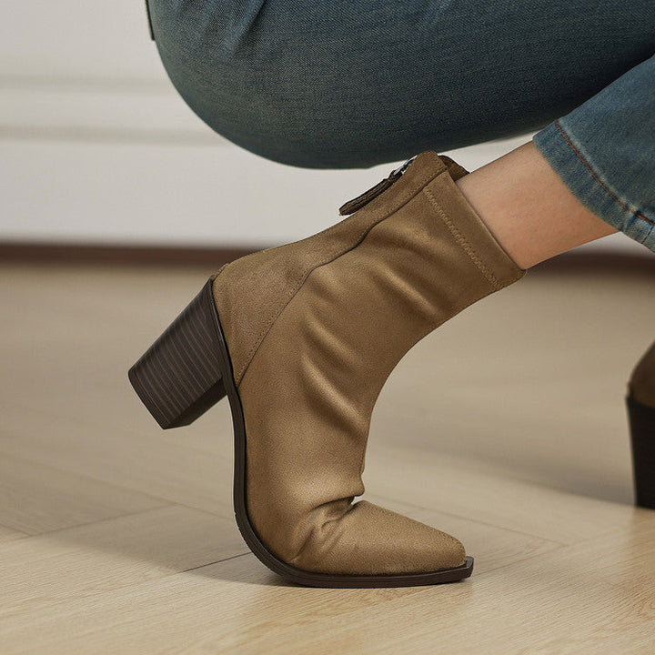 Coralie | Suede Boots