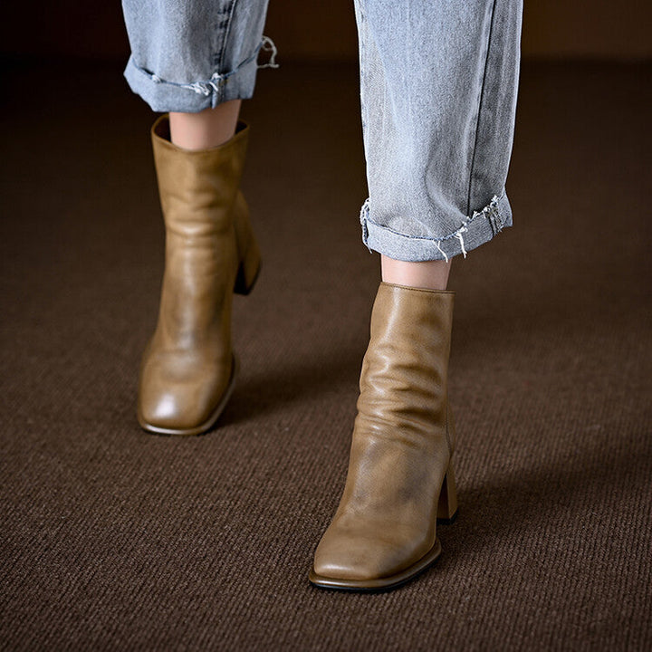 Kathryn | Leather Boots