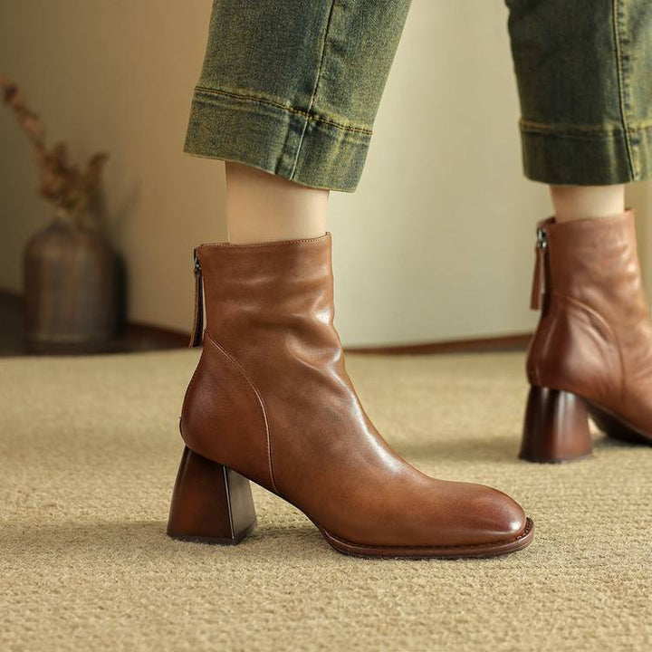 Maree | Leather Boots