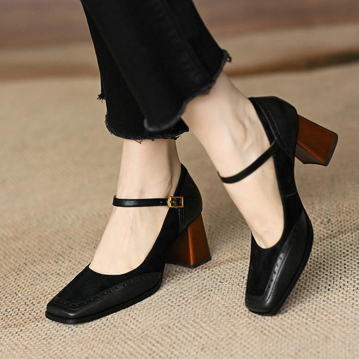 Lior Leather Heels