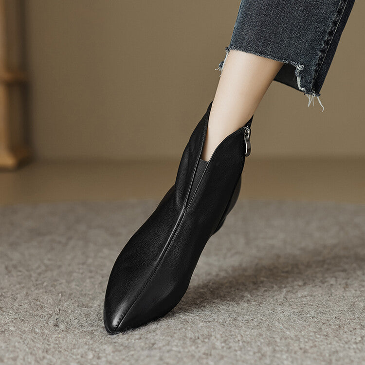 Catherine | Leather Boots