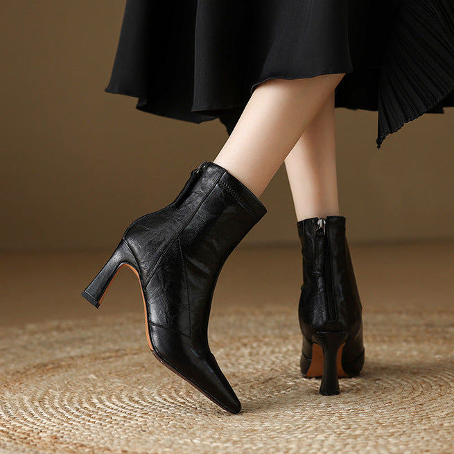 Robyn | Leather Boots