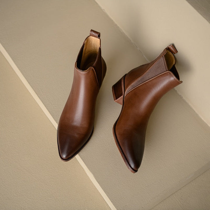 Helen | Leather Boots