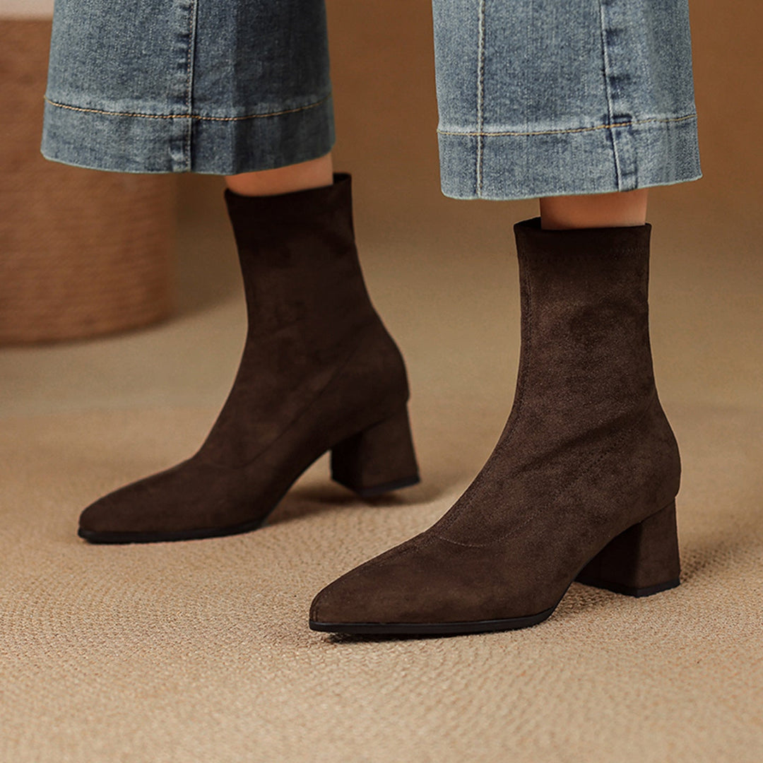 Gloria | Suede Boots