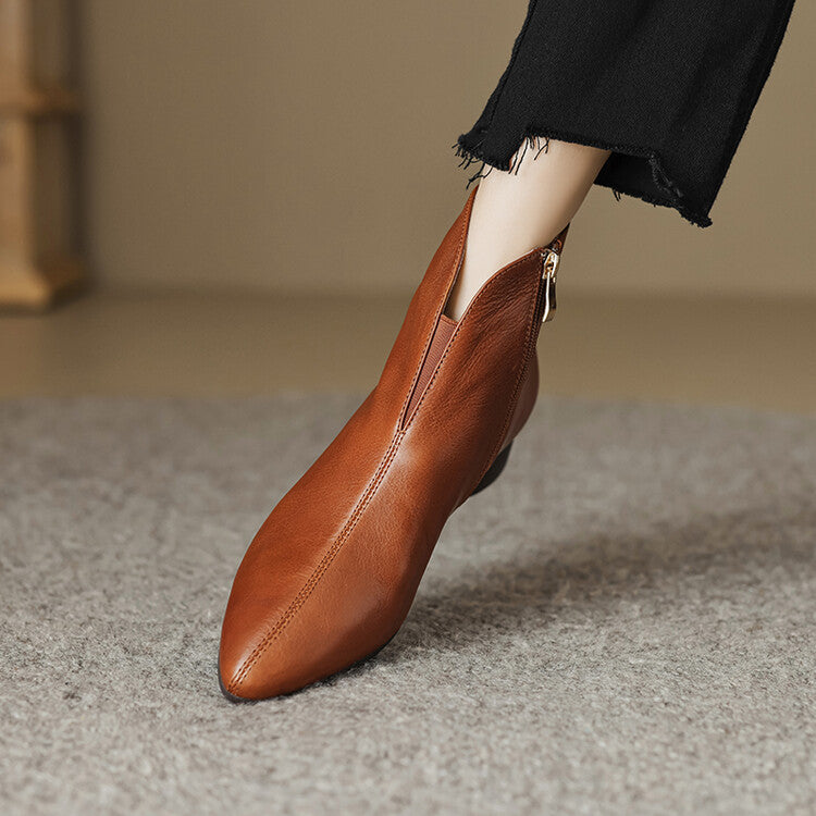 Catherine | Leather Boots
