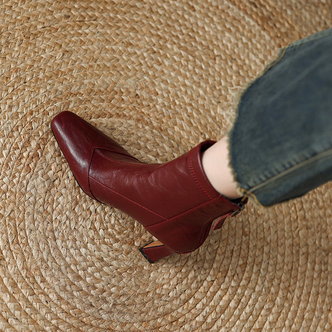 Robyn | Leather Boots