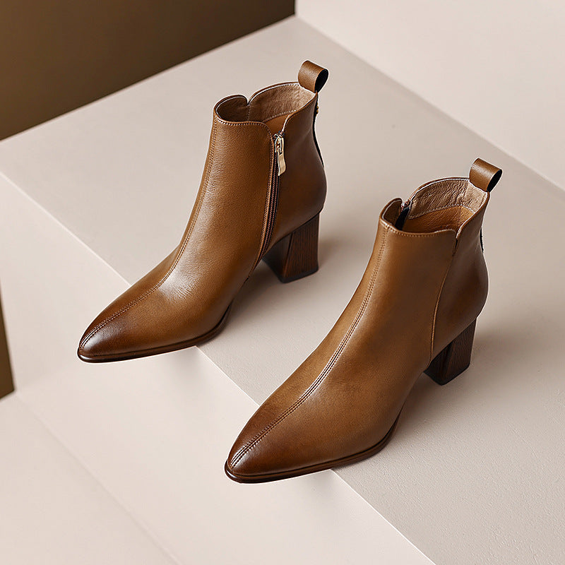 Annette | Leather Boots