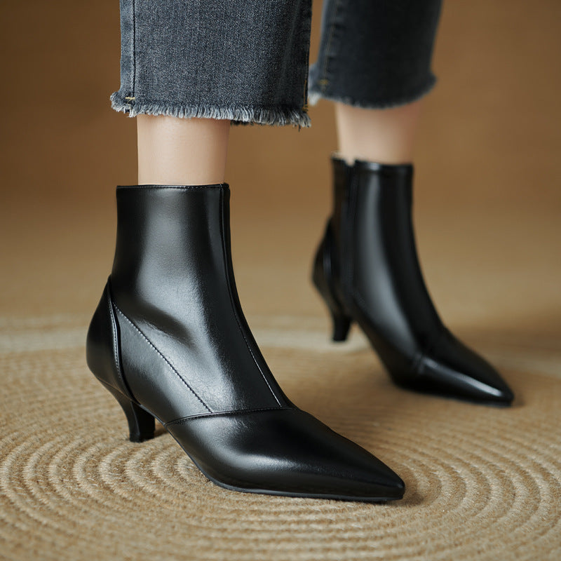 Rhonda | Leather Boots