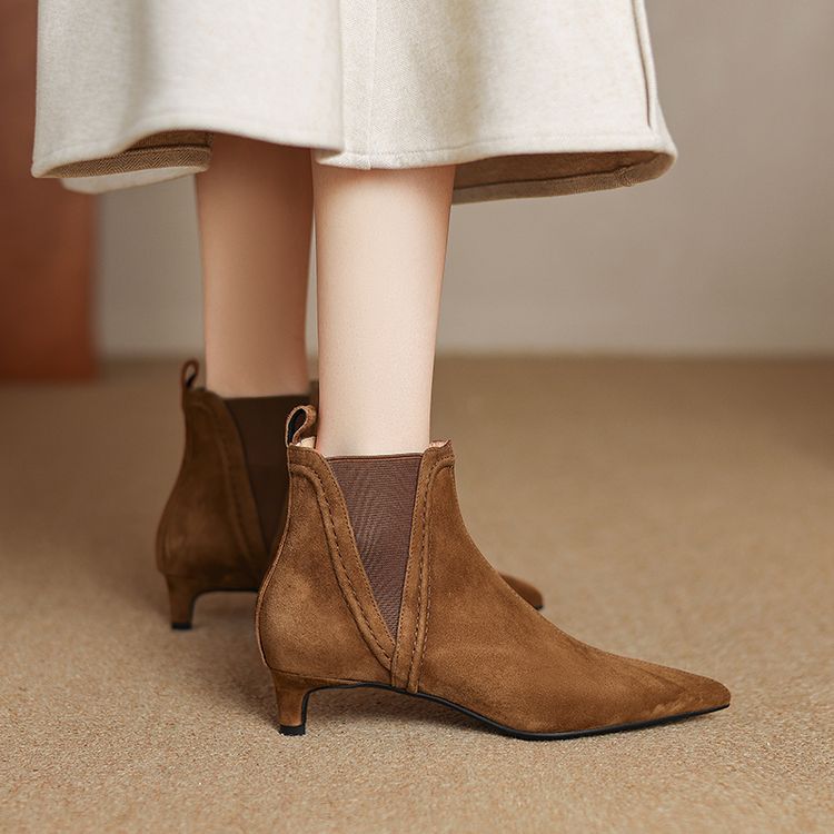 Heather | Suede Boots