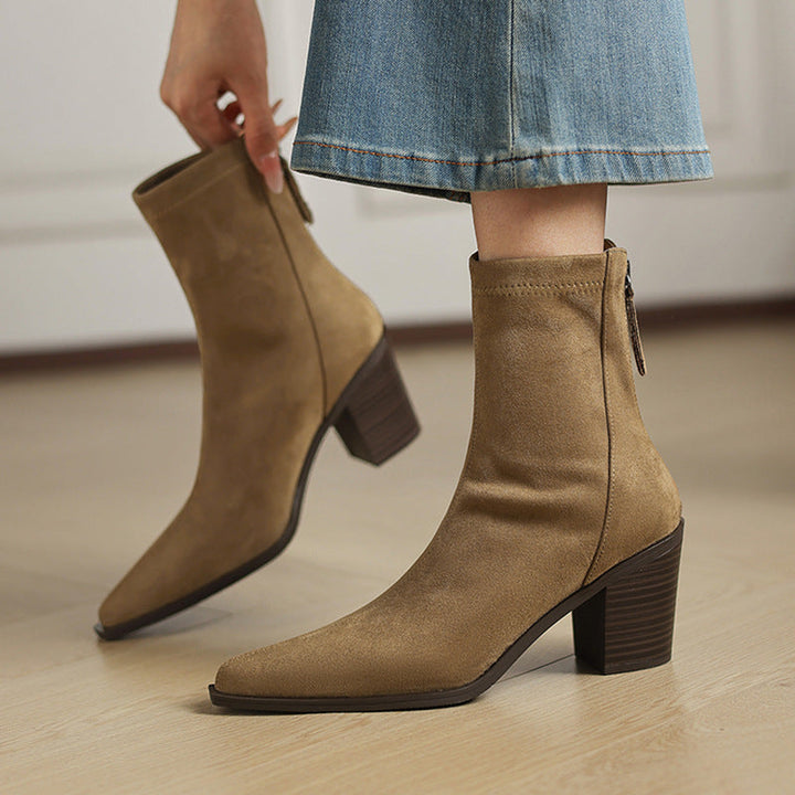 Coralie | Suede Boots