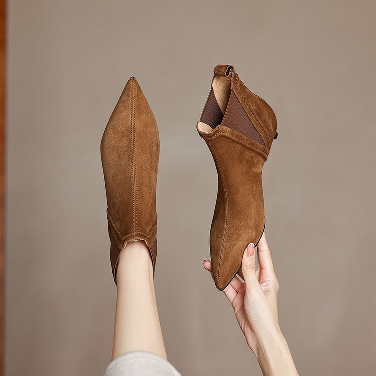 Heather | Suede Boots