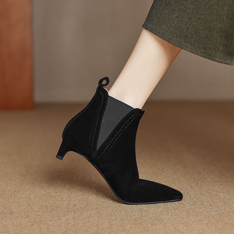 Heather | Suede Boots