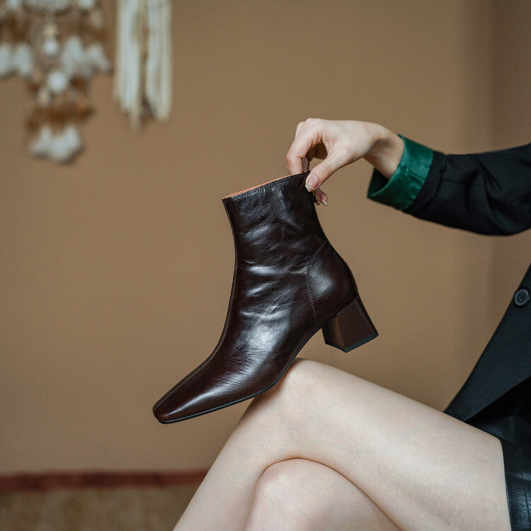 Glenda | Leather Boots