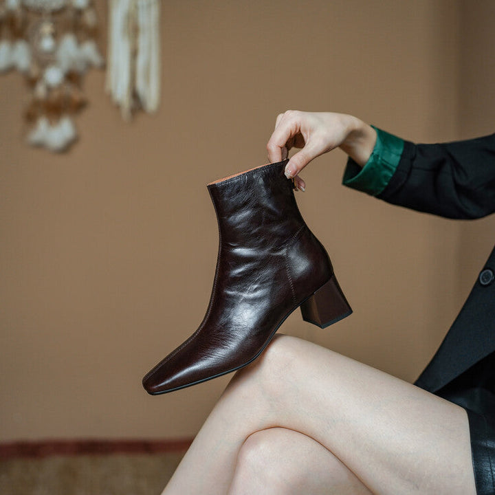 Glenda | Leather Boots