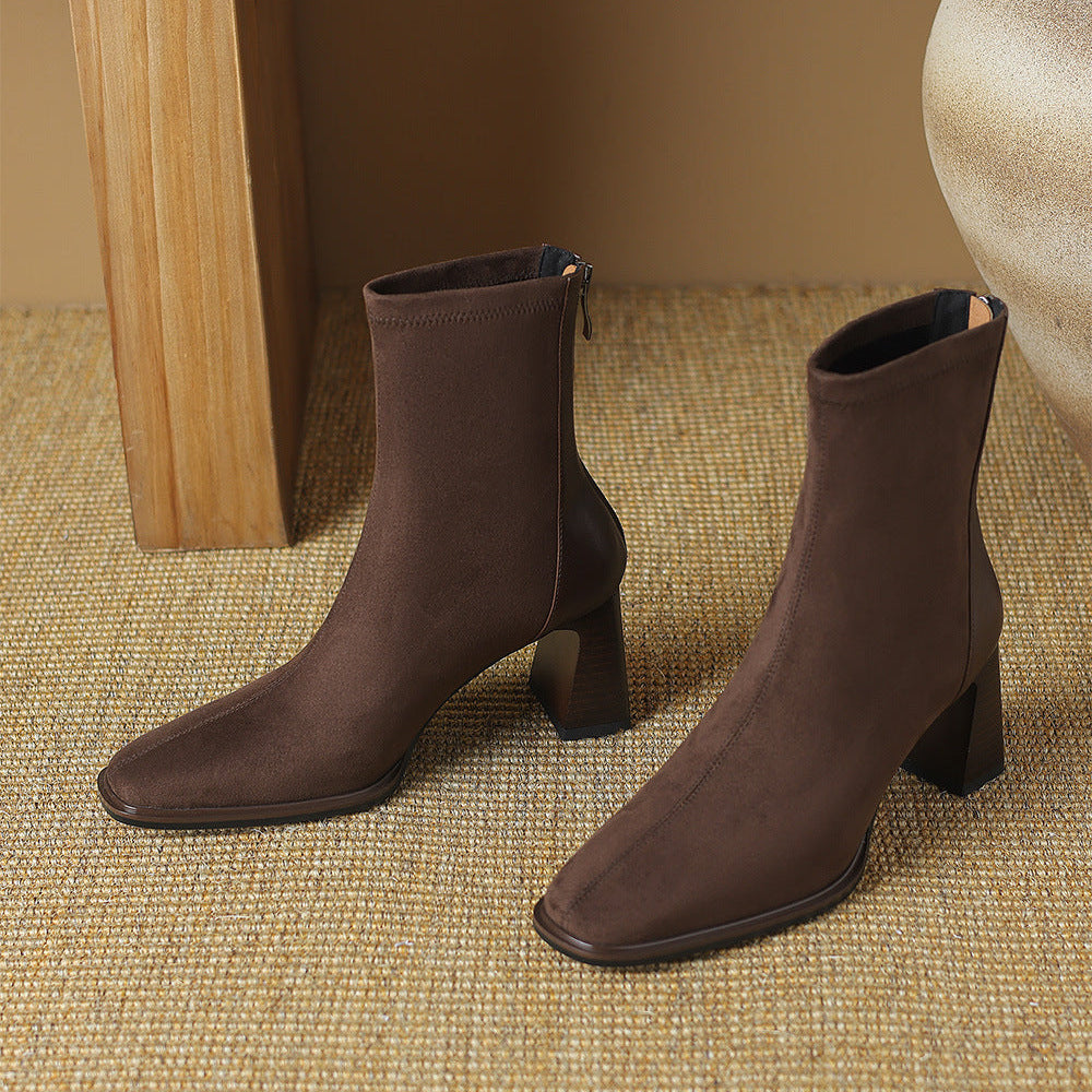 Denise | Suede Boots