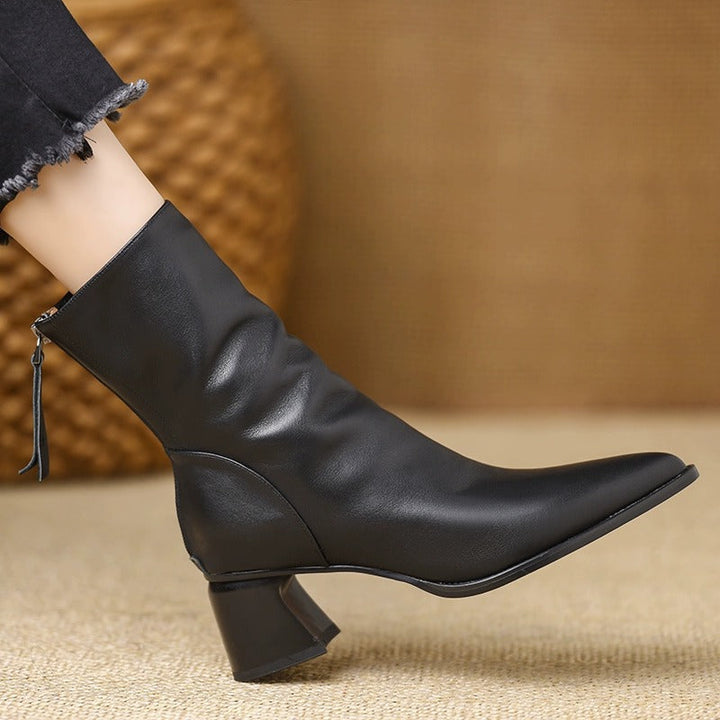 Julie | Leather Boots