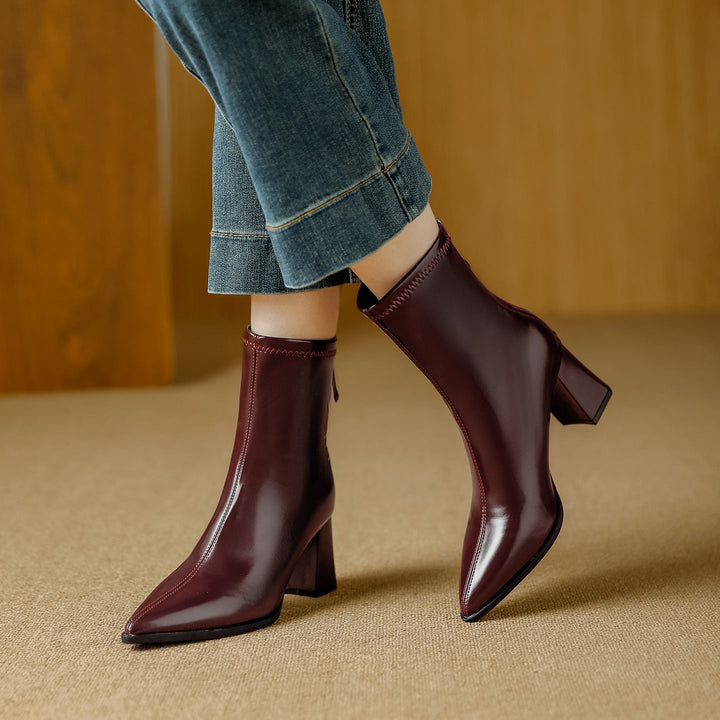 Pamela | Leather Boots