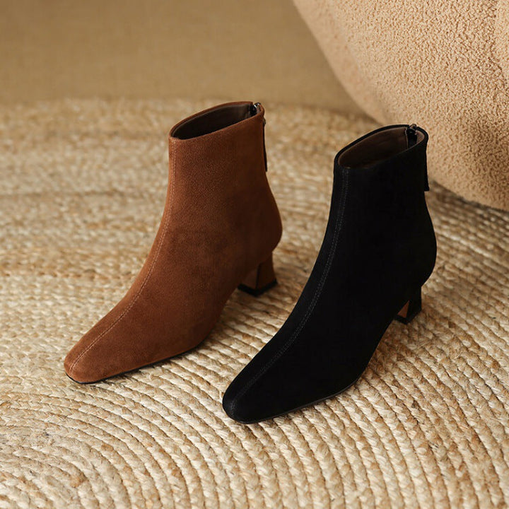 Faye | Suede Boots