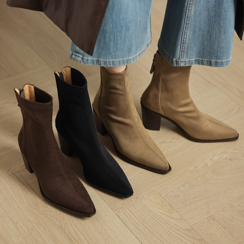 Coralie | Suede Boots