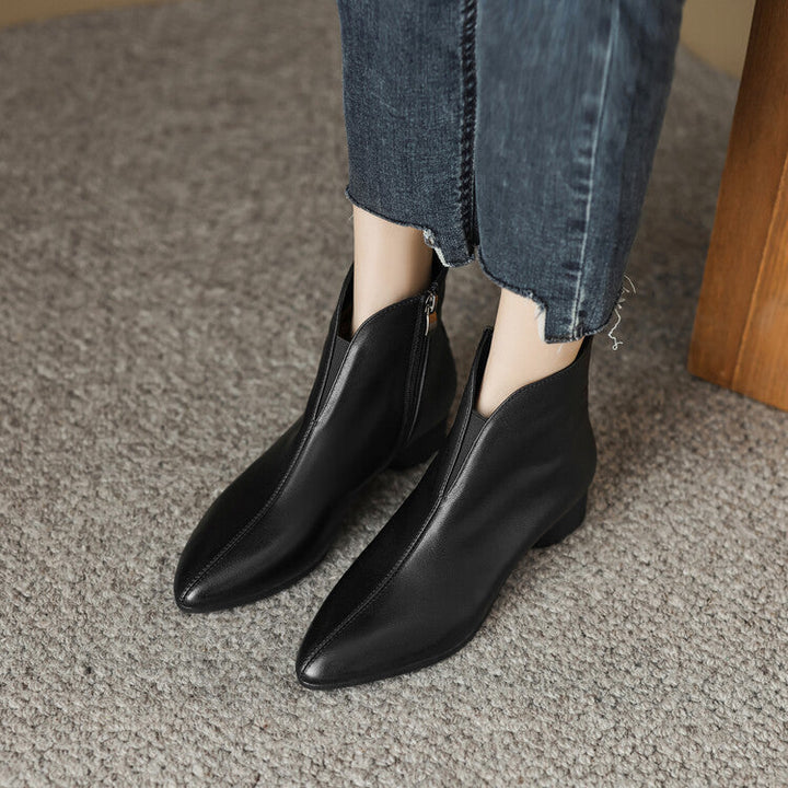 Catherine | Leather Boots