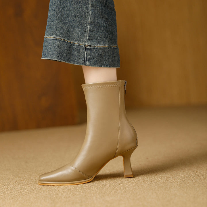 Colleen | Leather Boots