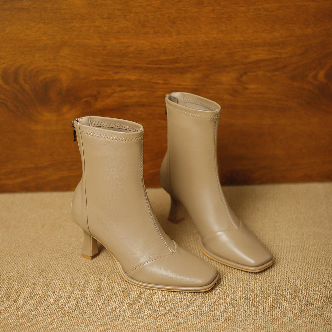 Colleen | Leather Boots