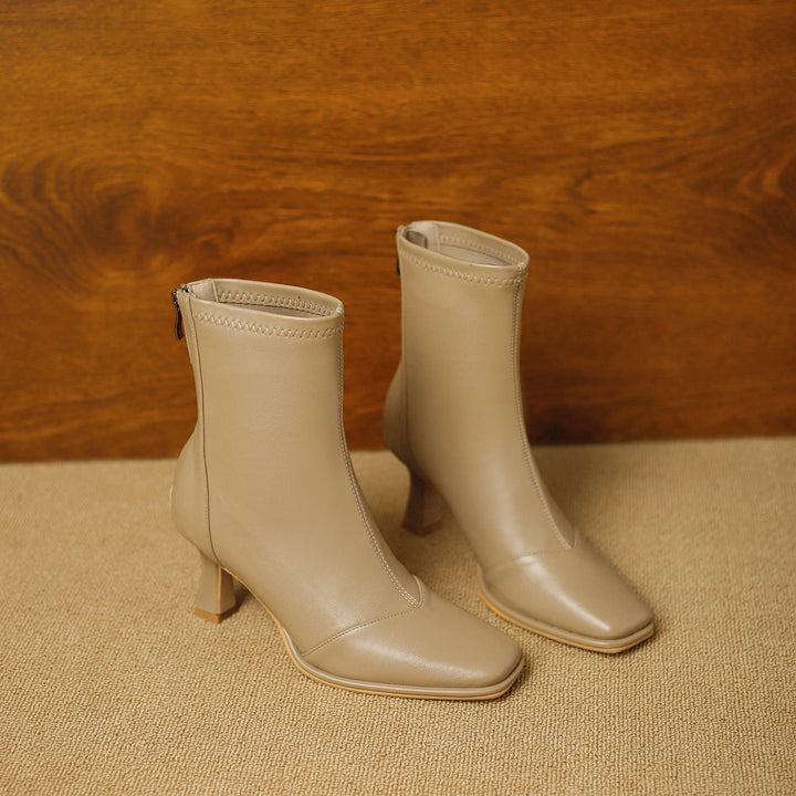 Colleen | Leather Boots