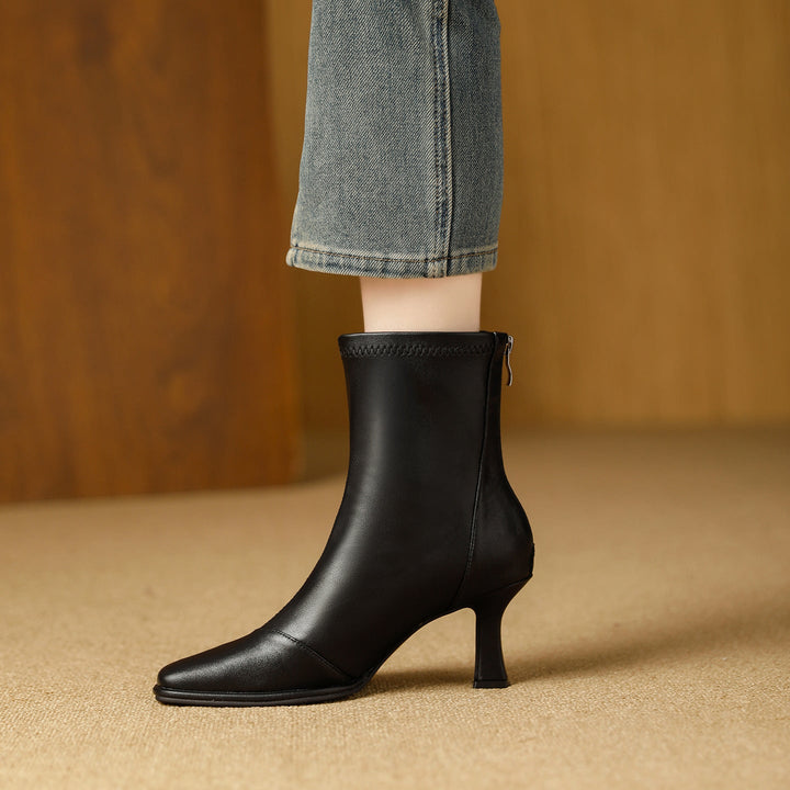 Colleen | Leather Boots